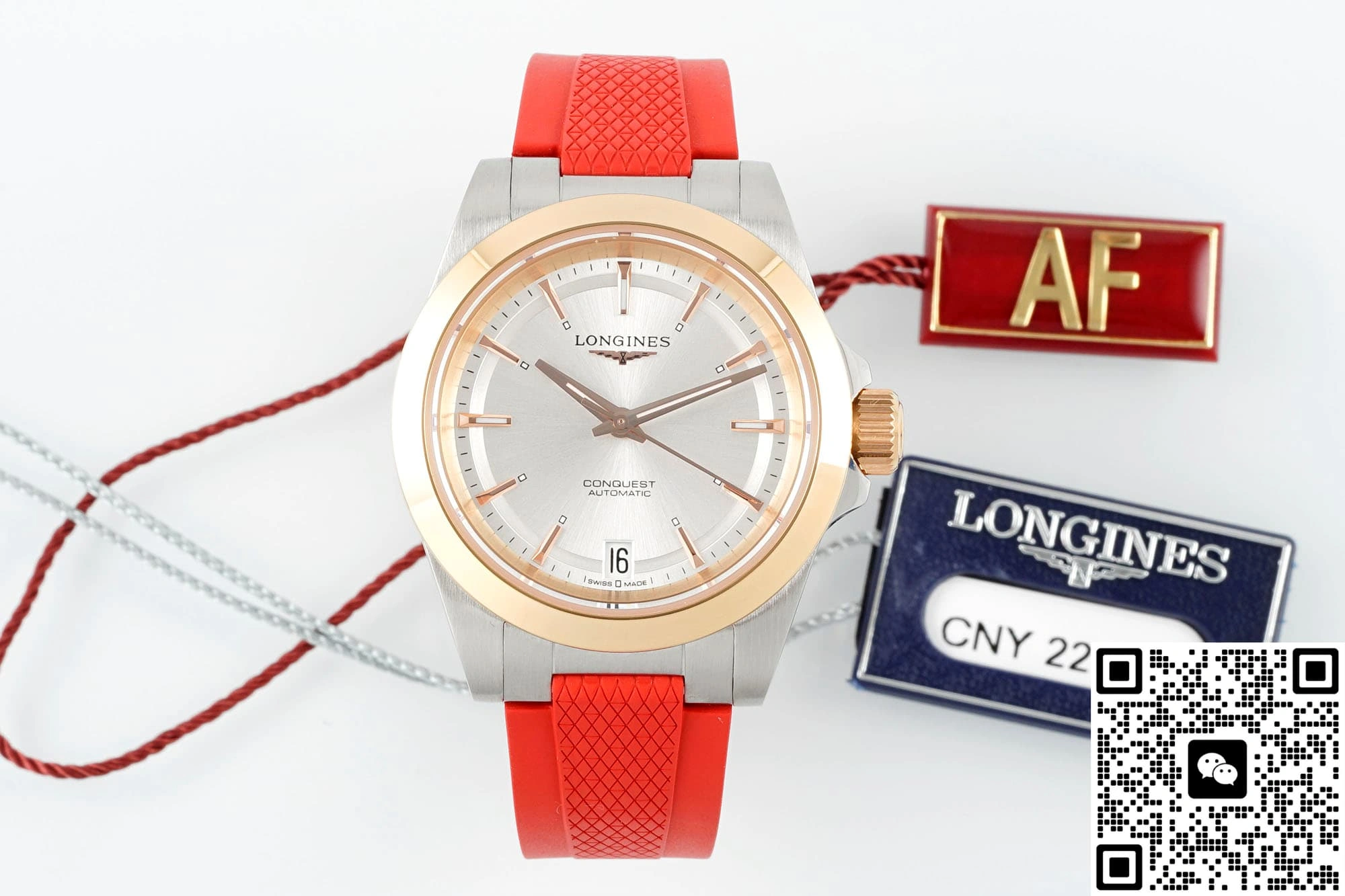 AF Factory Longines Concas L3.430.5.72.9 1:1 Best Edition Replica Watch
